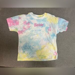 Tie dye kids Barbie shirt size 2
